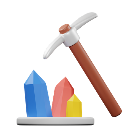 Mining  3D Icon