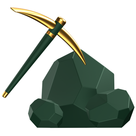 Mining  3D Icon