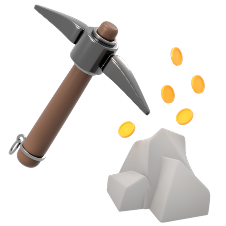 Mining  3D Icon