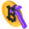 mining 3d logo