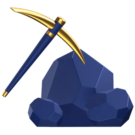 Mining  3D Icon