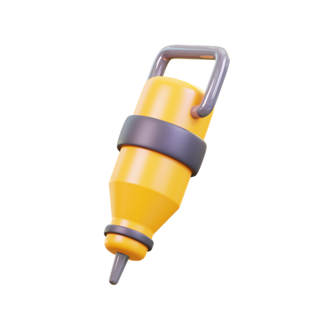 Mining Drill  3D Icon