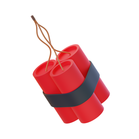 Mining Dynamite  3D Icon
