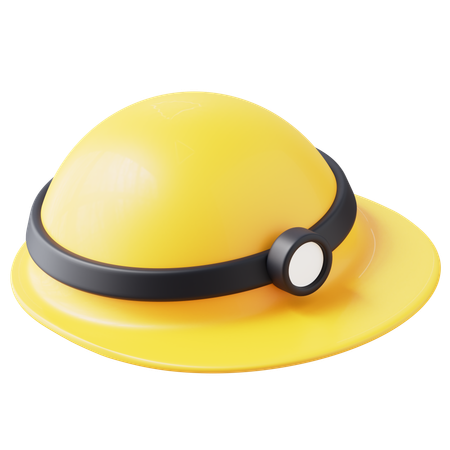 Mining Hat  3D Icon