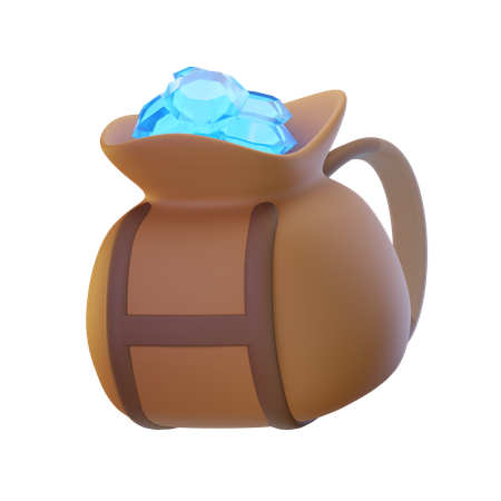 Mining Minerals  3D Icon