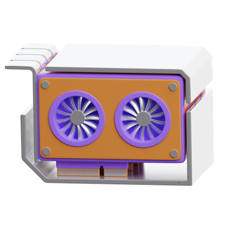 Mining Rig  3D Icon