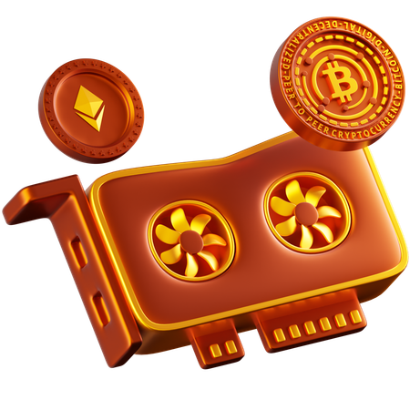 Mining Rigg  3D Icon