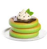 Mint Chocolate Chip Pancakes