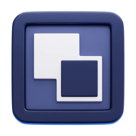 마이너스 프론트 패스파인더  3D Icon