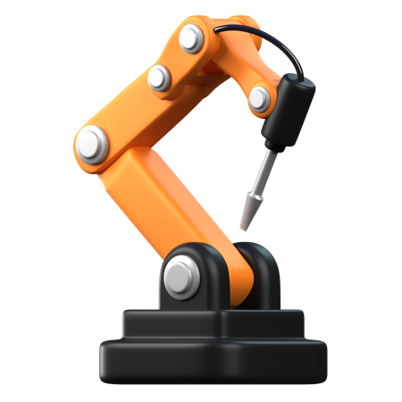 Minus Screwdriver Robotic Arm  3D Icon