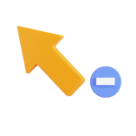 Minus Selection  3D Icon