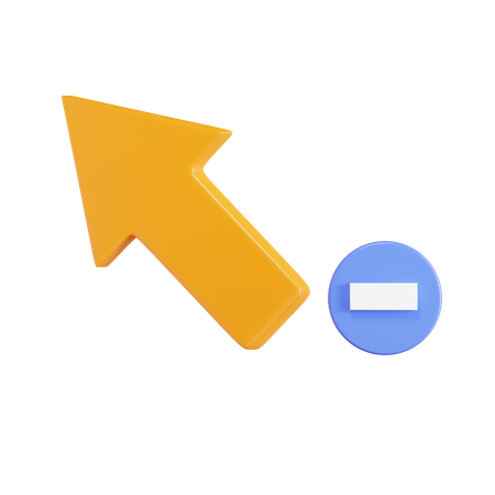 Minus Selection  3D Icon