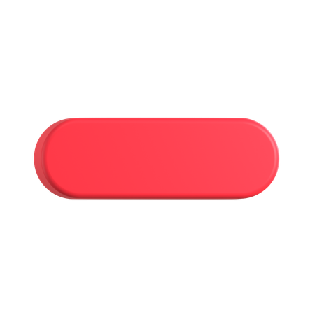 Minus Sign  3D Icon