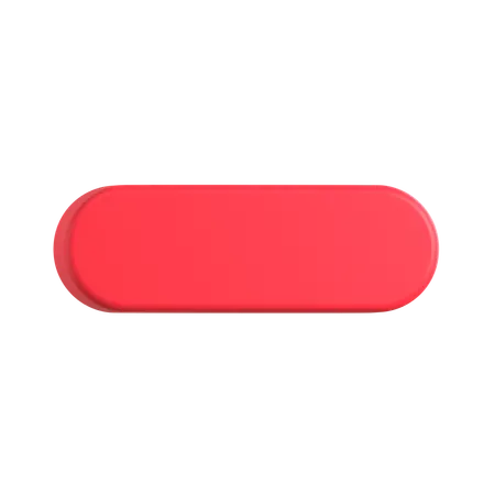 Minus Sign  3D Icon