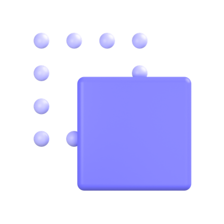 Minuspunkt vorne  3D Icon