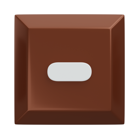 Minustaste auf der Tastatur  3D Icon