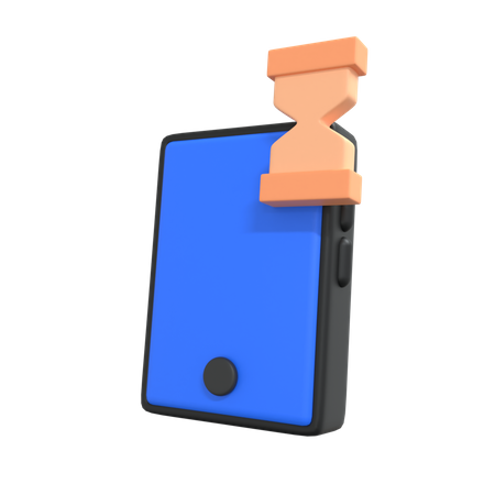 Minuterie mobile  3D Icon