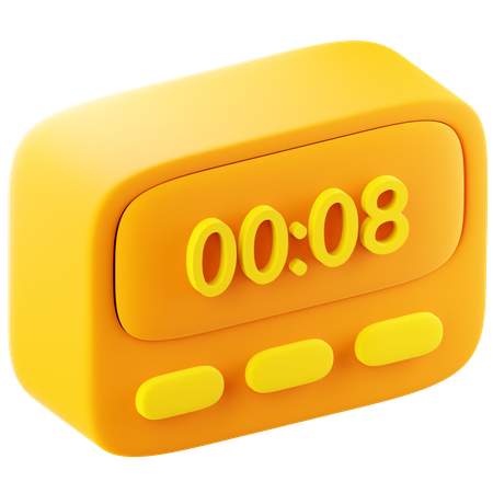 Minuterie de cuisine  3D Icon