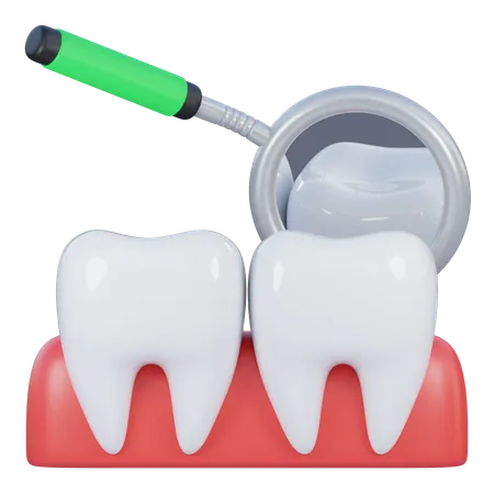 Miroir buccal  3D Icon