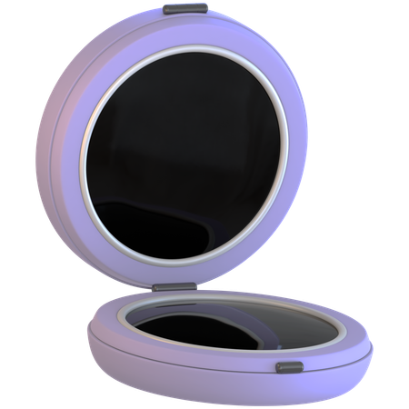 Miroir compact  3D Icon