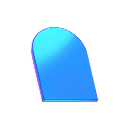 Forme abstraite de miroir  3D Icon