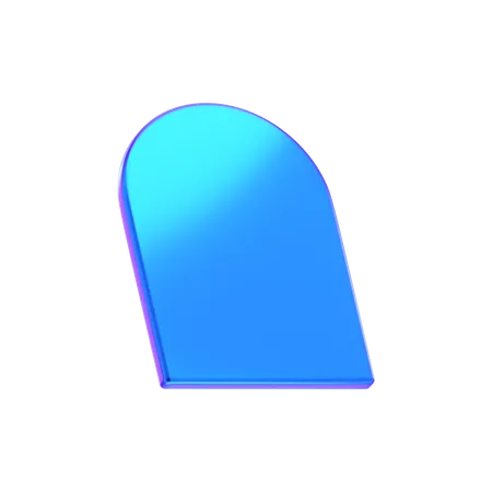 Forme abstraite de miroir  3D Icon