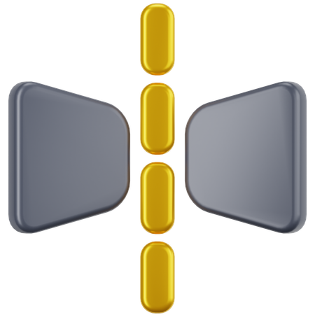 Outil miroir  3D Icon