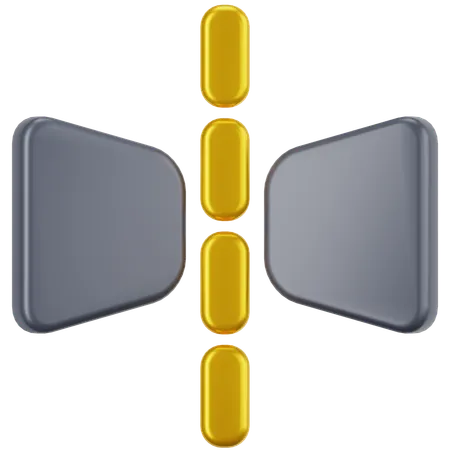 Outil miroir  3D Icon