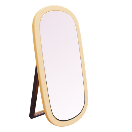 Miroir sur pied  3D Icon