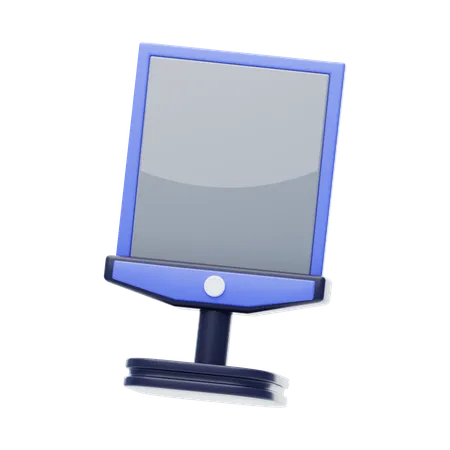 Mirror 3 D Icon Mirror Stand 3 D Icon 3D Icon