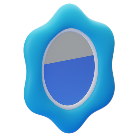 Mirror  3D Icon