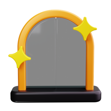 Mirror  3D Icon