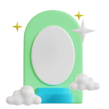 Mirror 3D Icon