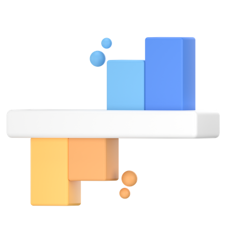 Mirror chart  3D Icon