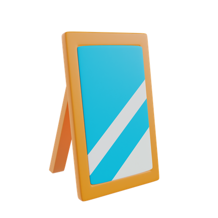 Mirror Stand  3D Icon