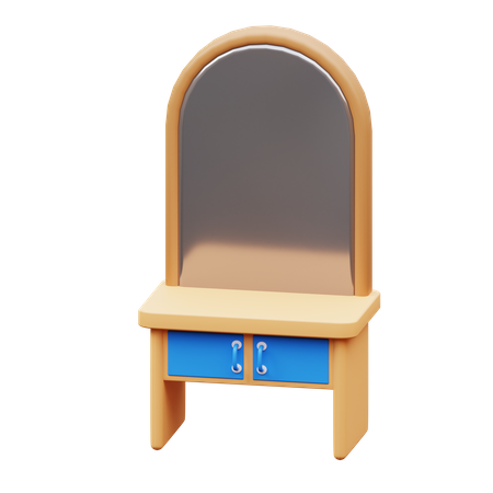 Mirror Table  3D Icon