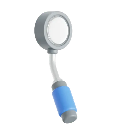 Mirror Tool For Dentist 3D Icon