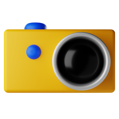 Mirrorless Camera 3D Icon
