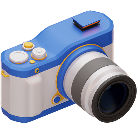 Mirrorless Digital Camera  3D Icon
