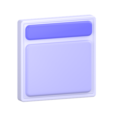 Mise en page Web  3D Icon