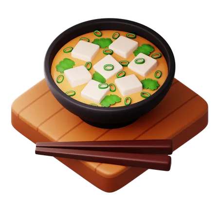 Miso  3D Icon