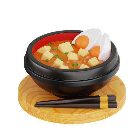 Miso  3D Icon