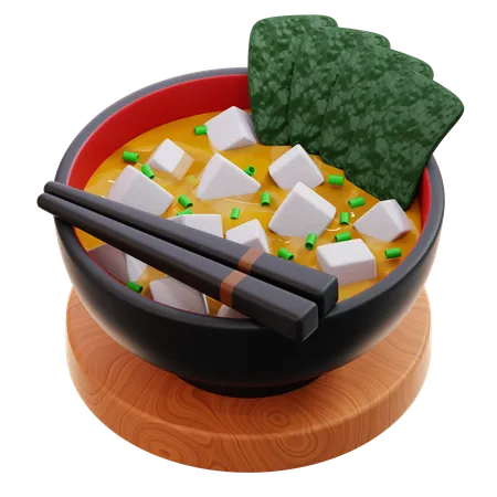 Miso  3D Icon