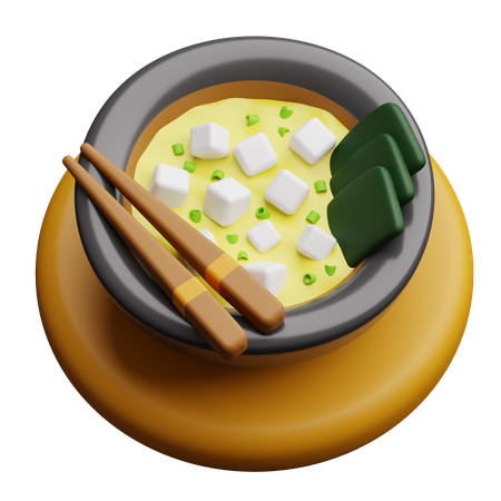 Miso  3D Icon