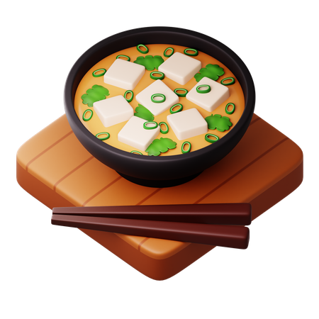Miso  3D Icon