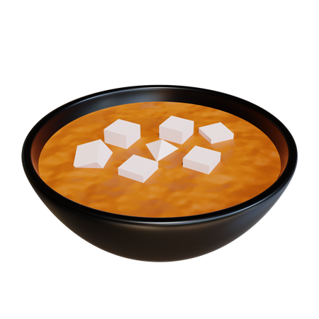 Miso Soup  3D Icon