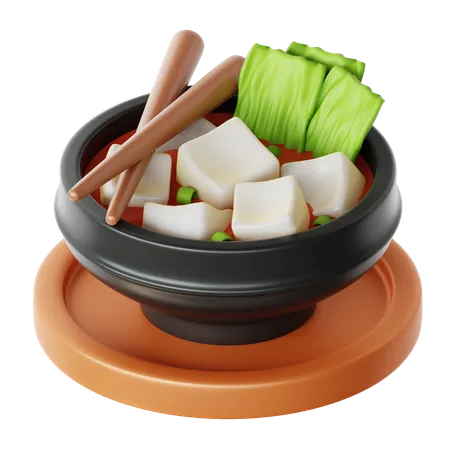 Miso Soup  3D Icon