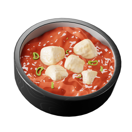 Miso-Suppe  3D Icon