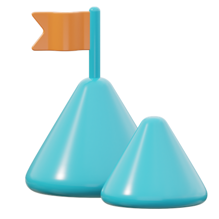 Missão  3D Icon