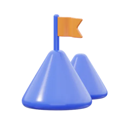Missão  3D Icon